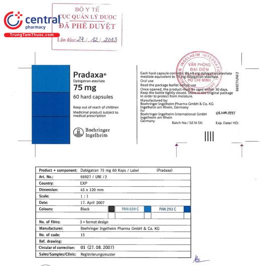 pradaxa 75 1 K4415