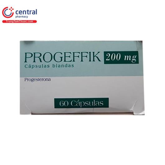 [CHÍNH HÃNG] Thuốc Progeffik 200mg: Tác Dụng, Chỉ định, Liều Dùng