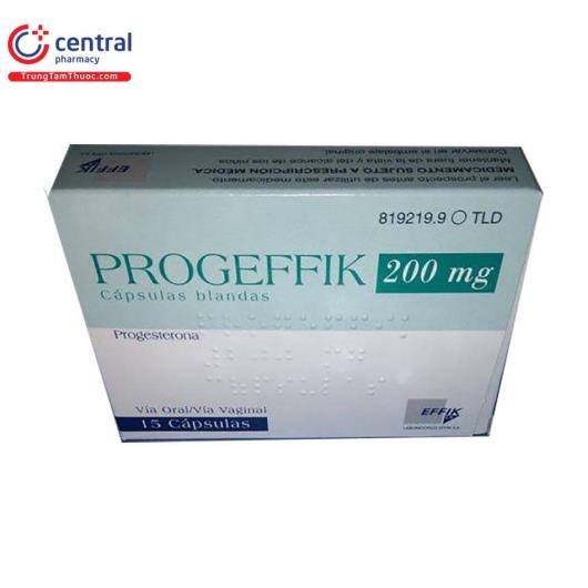 [CHÍNH HÃNG] Thuốc Progeffik 200mg: Tác Dụng, Chỉ định, Liều Dùng