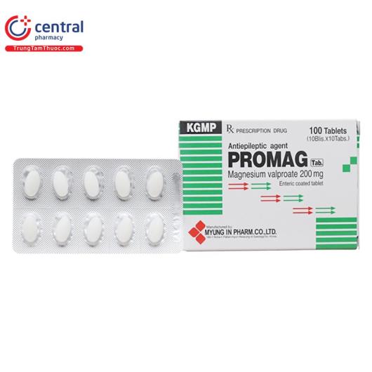 [CHÍNH HÃNG] Thuốc Promag 200mg - Thuốc điều trị động kinh