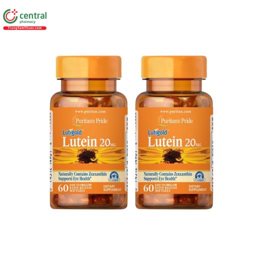 puritans pride lutein 20mg 4 V8275