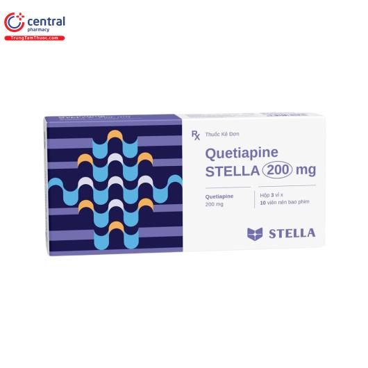 quetiapine stella 200mg 2 Q6625