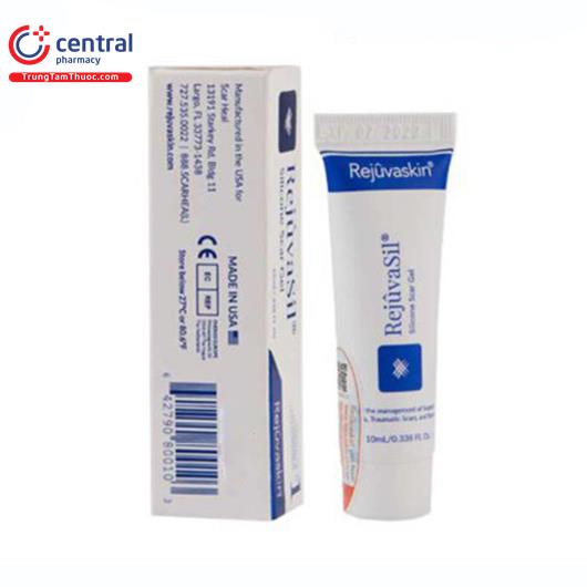 Thuốc Rejuvasil Silicone Scar Gel 10ml đánh bay sẹo lồi, sẹo lâu năm