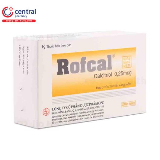 [CHÍNH HÃNG] Thuốc Rofcal hỗ trợ cho người loãng xương, nhược giáp