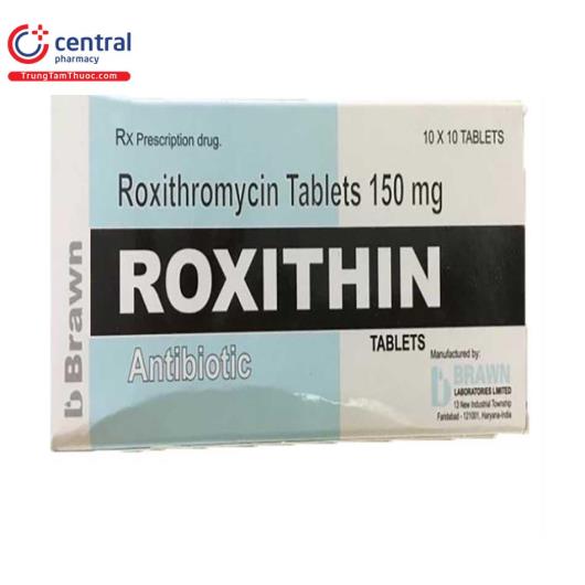 roxithin tablets brawn 2 U8874