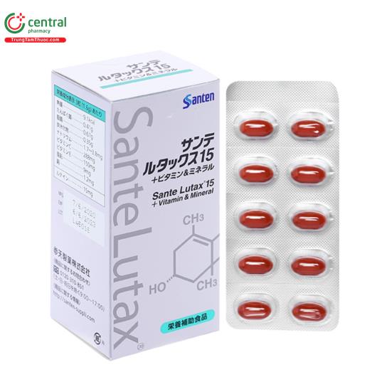 sante lutax 15 vitamin mineral 11 J3012