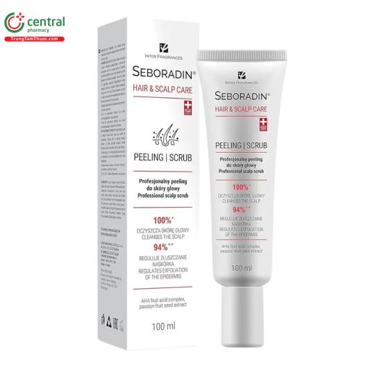 seboradin professional peeling scalp scrub 5 I3772