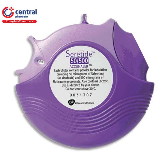 seretide accuhaler 50 500mcg 5 T7114