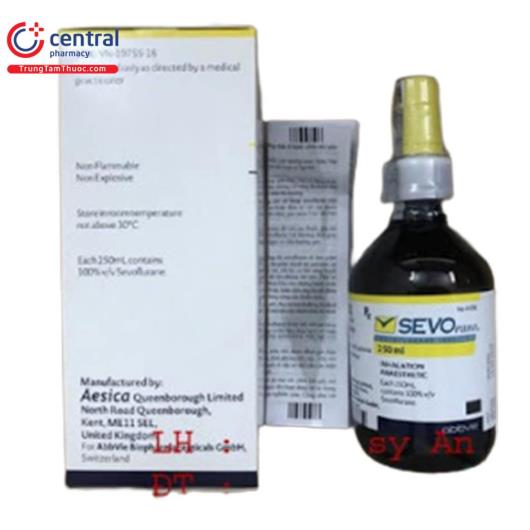 [CHÍNH HÃNG] Thuốc Sevorane 250ml gây mê hô hấp khi phẫu thuật