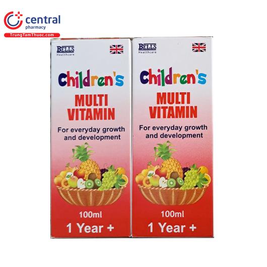 [CHÍNH HÃNG] Thuốc Children's Multi Vitamin Bells Healthcare cho bé