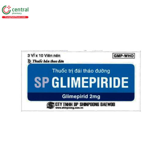 sp glimepiride 2mg 2 B0873