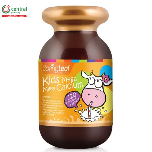 spring leaf kids mega milky calcium 2 U8682