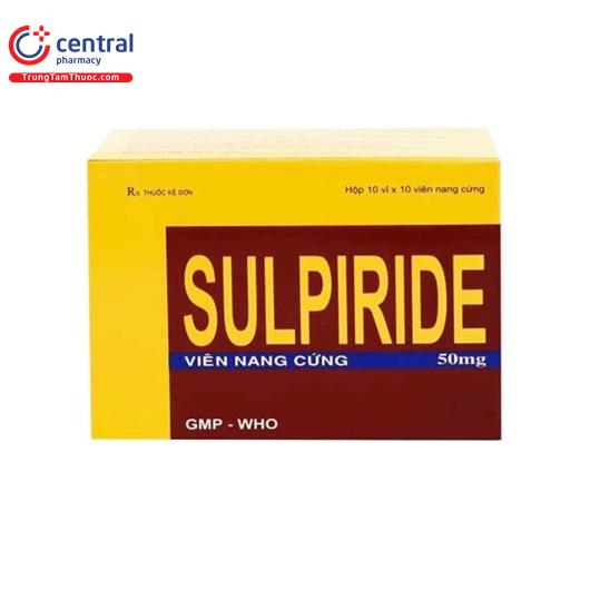 Thuốc Sulpiride Capsule 50mg Vidipha điều Trị Rối Loạn Tâm Thần