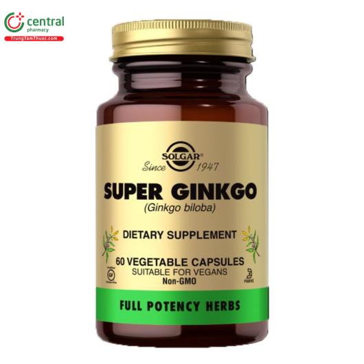 super ginkgo solgar U8128