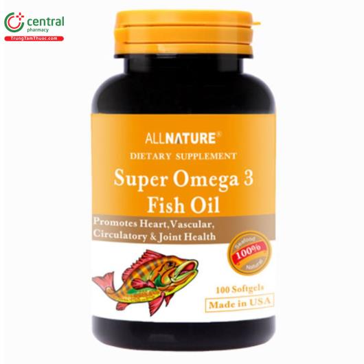 super omega 3 fish oil allnature B0425