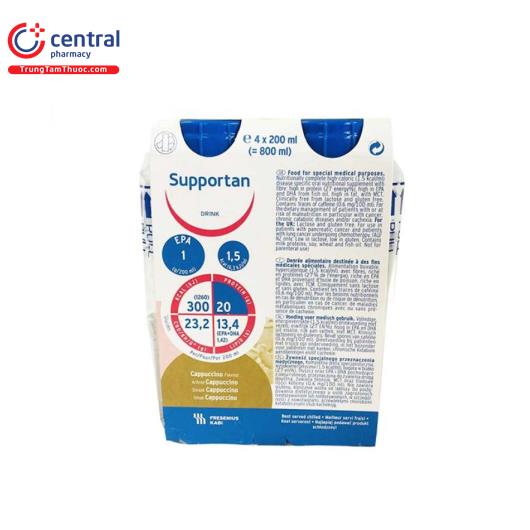 [CHÍNH HÃNG] Sữa Supportan Drink cho bệnh nhân ung thư