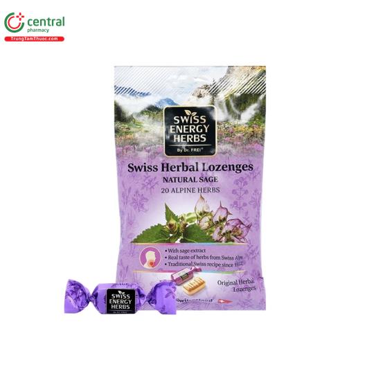 swiss herbal lozenges natural sage 2 H2765