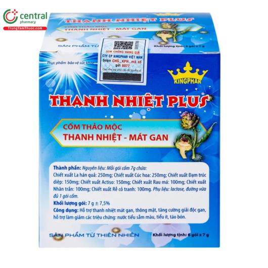 thanh nhiet plus kingphar 5 I3302