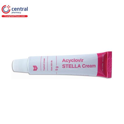 Thuốc Acyclovir STELLA Cream dùng điều trị virus …