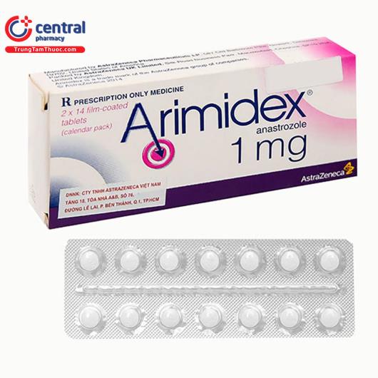 [CHÍNH HÃNG] Thuốc Arimidex 1mg điều trị ung thư vú