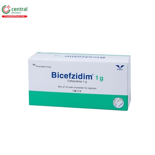 thuoc bicefzidim 1g 10 lo D1457