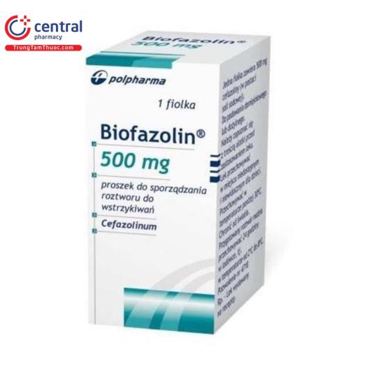[CHÍNH HÃNG] Thuốc Biofazolin 1g-Thuốc điều trị nhiễm khuẩn hiệu quả