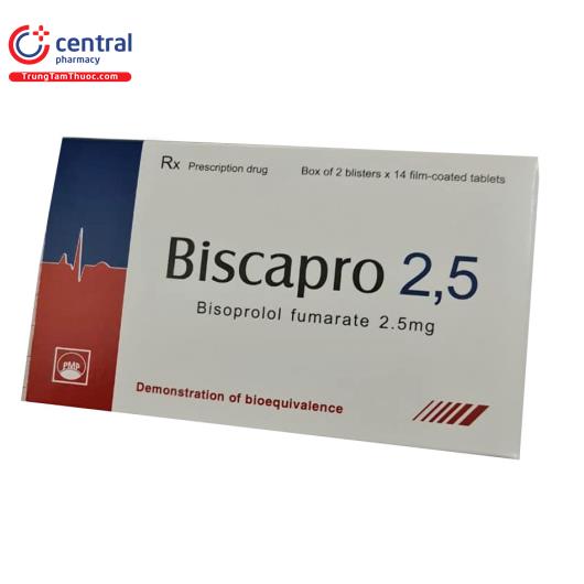 thuoc biscapro 25 mg 1 E2048