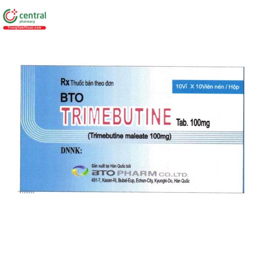 thuoc bto trimebutine tab 100mg 1 G2237