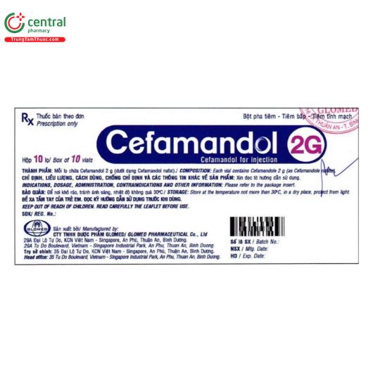 thuoc cefamandol 2g glomed 1 N5040