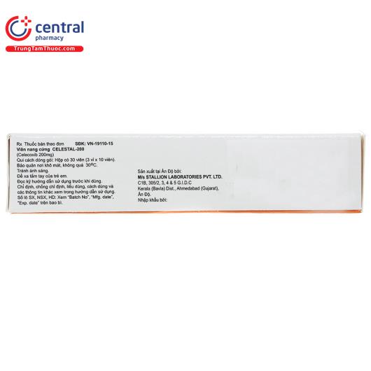 [CHÍNH HÃNG] Thuốc Celestal 200 điều trị viêm xương khớp