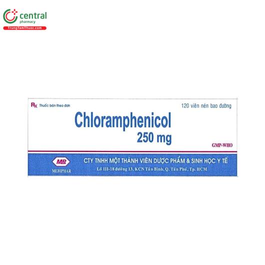 thuoc chloramphenicol 250mg mebiphar 1 V8727