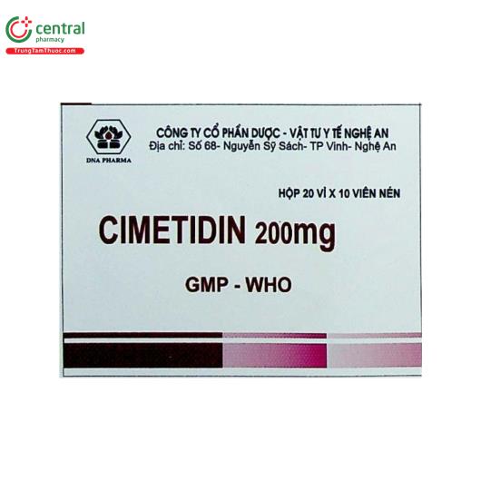 thuoc cimetidin 200mg dna pharma K4862