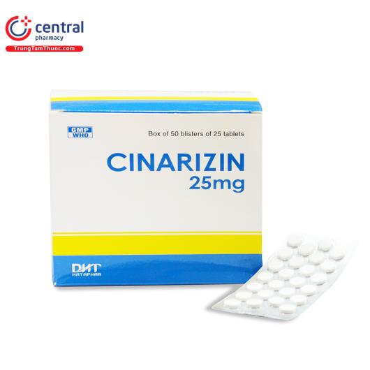 thuoc cinarizin 25mg hataphar 1 D1081