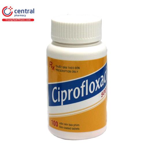 thuoc ciprofloxacin 500mg quapharco 1 D1783