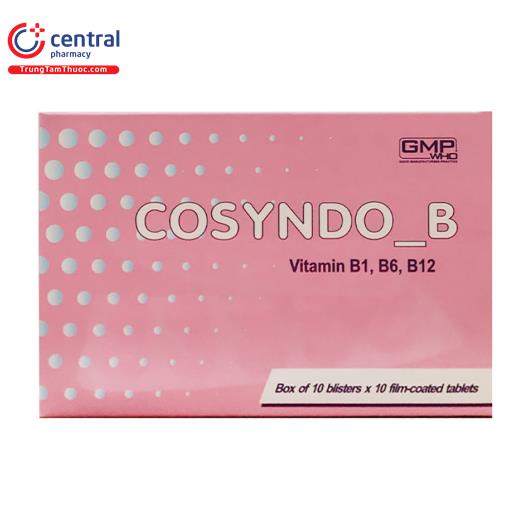 Thuốc Cosyndo B - Bổ Sung Vitamin Nhóm B Cho Người Thiếu Hụt