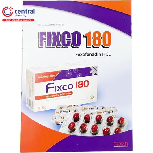 [CHÍNH HÃNG] Thuốc Fixco 180 điều trị mày đay mạn tính