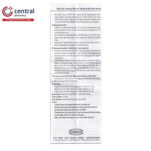 [CHÍNH HÃNG] Thuốc Fixnat 100 trị nhiễm khuẩn hô hấp trên - dưới