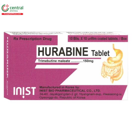 thuoc hurabine tablet 150mg A0408