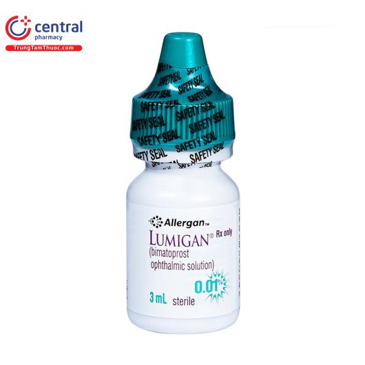 [CHÍNH HÃNG] Thuốc nhỏ mắt Lumigan 0.01 điều trị tăng nhãn áp