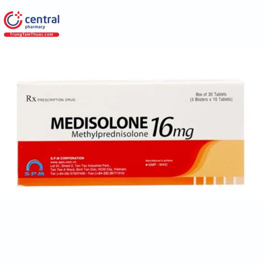 thuoc medisolone 16 mg 1 J3506