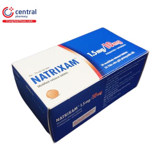 [CHÍNH HÃNG] Thuốc Natrixam 1.5mg/10mg điều trị tăng huyết áp vô căn