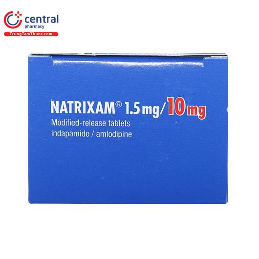 [CHÍNH HÃNG] Thuốc Natrixam 1.5mg/10mg điều trị tăng huyết áp vô căn