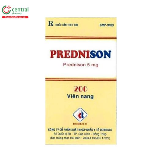 thuoc prednison 5mg domesco vien nang 1 S7107