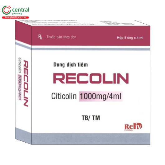 thuoc recolin 1000mg 4ml K4001