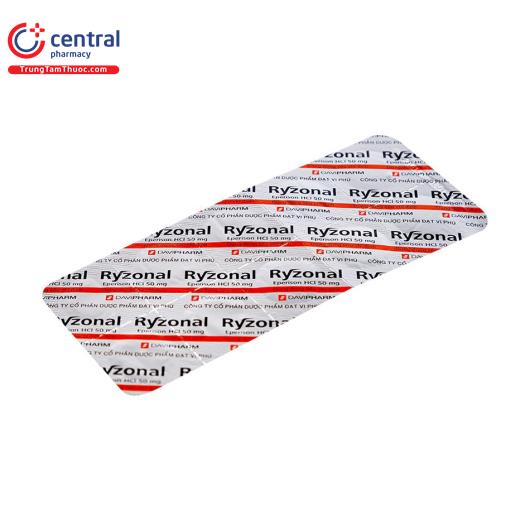 [CHÍNH HÃNG] Thuốc Ryzonal 50mg - Điều trị co cứng cơ khớp