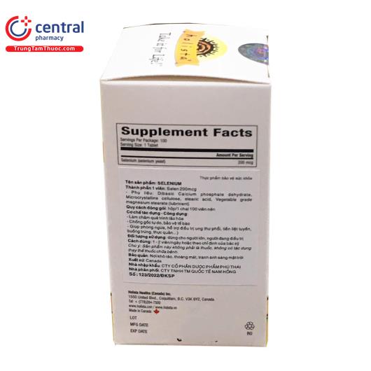 Thuốc Selenium: Chỉ định, liều dùng và lưu ý sử dụng