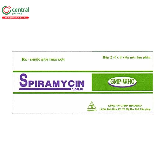 thuoc spiramycin 1 5 miu tipharco 1 V8868