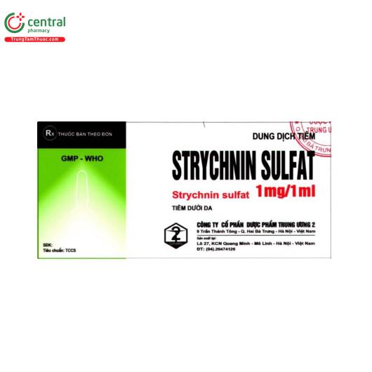 thuoc strychnin sulfat 1mg 1ml N5133