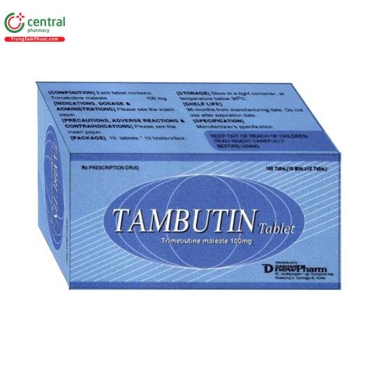 thuoc tambutin tablet K4527
