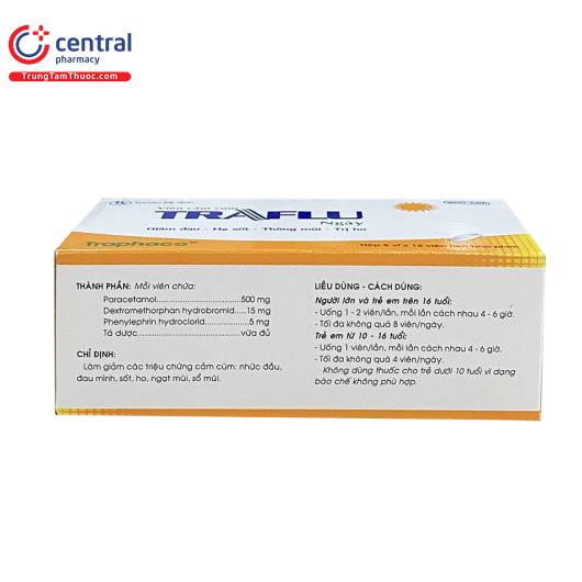 [CHÍNH HÃNG] Thuốc Viên cảm cúm Traflu ngày điều trị cảm cúm